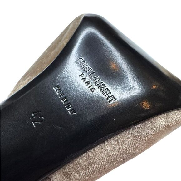 NWT Saint Laurent Suite Mule Sandal (12) - Picture 10 of 11